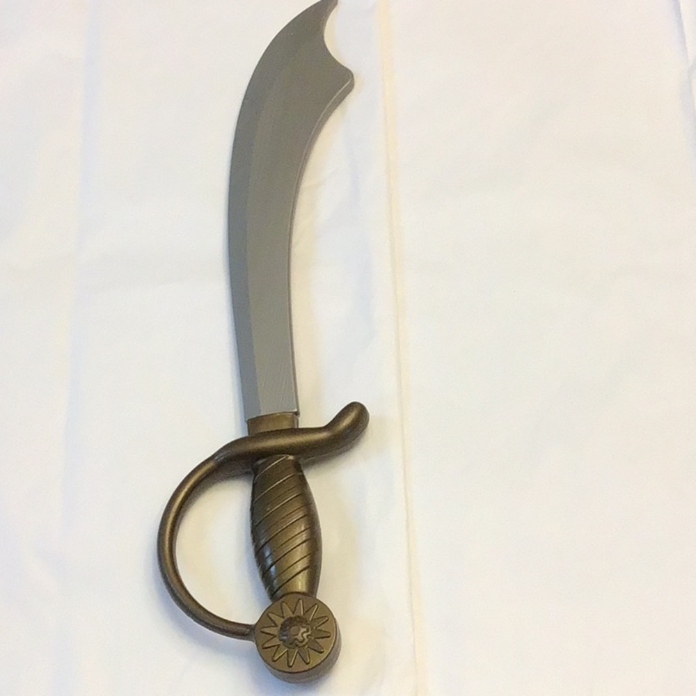 ☘️2 for $10☘️Halloween pirate sword, plastic, sturdy,Bundle Sale 🍀🎁🎉⭐️ icons!